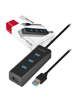 AXAGON HUE-S2BL 4x USB3.0 Charging Hub 1.2m
