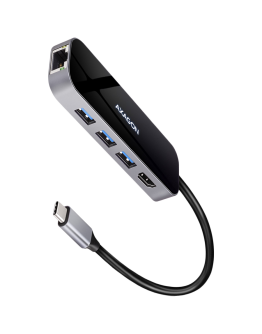 Axagon Multiport USB 3.2 Gen 1 hub. HDMI, Gigabit