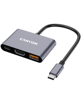 CANYON hub DS-4 3in1 USB-C