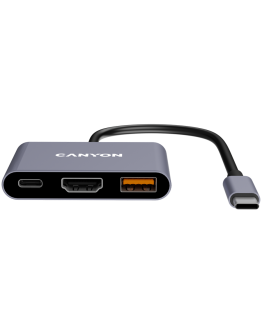 CANYON hub DS-4 3in1 USB-C