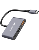 CANYON hub DS-4 3in1 USB-C