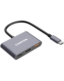 CANYON hub DS-4 3in1 USB-C