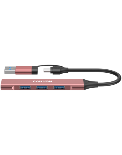 CANYON hub DS-02 4in1 USB-A/C