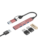 CANYON hub DS-02 4in1 USB-A/C