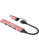 CANYON hub DS-02 4in1 USB-A/C