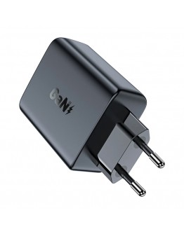 Acefast Универсално зарядно за стена Charger Wall GaN PD50W - A29 - USB-C x 2, Black