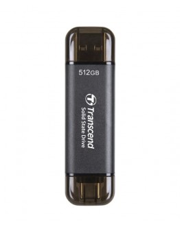 Transcend 512GB, External SSD, ESD310C, USB 10Gbps