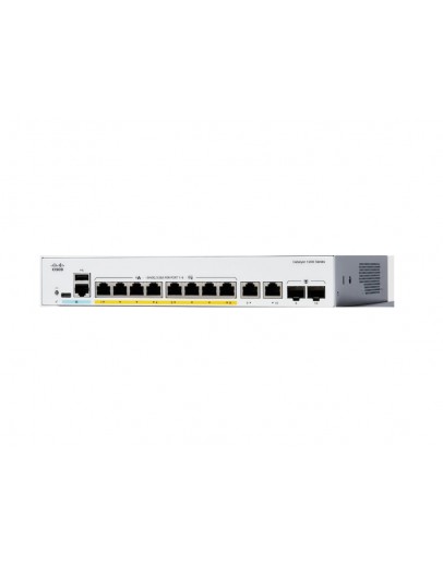 Cisco Catalyst 1200 8-port GE, Desktop, Ext PS, Po