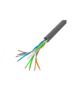 Lanberg LAN cable CAT.6 utp 100m solid cu grey cpr