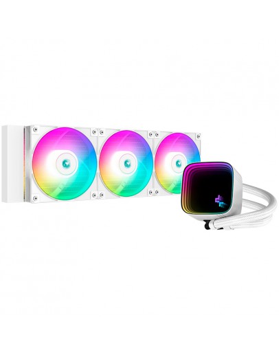 DeepCool LS720 SE White, 360mm CPU Liquid Cooler,