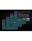 Marvo механична геймърска клавиатура Gaming Mechanical keyboard Saber 61 KG933G - 61 keys, Red Switches [Linear]