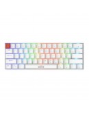 Marvo механична геймърска клавиатура Gaming Mechanical keyboard Saber 61 KG933G White - 61 keys, Red Switches [Linear]