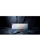 Marvo механична геймърска клавиатура Gaming Mechanical keyboard Saber 61 KG933G White - 61 keys, Red Switches [Linear]
