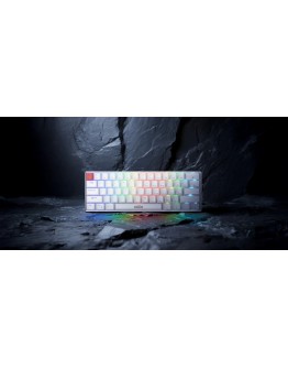 Marvo механична геймърска клавиатура Gaming Mechanical keyboard Saber 61 KG933G White - 61 keys, Red Switches [Linear]