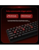 Madlions професионална геймърска механична клавиатура Professional Gaming Mechanical Keyboard FIRE 68 ULTRA - 8K, Gateron Magnetic Jade Switches - White Counto