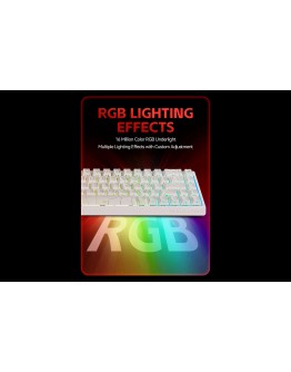 Madlions професионална геймърска механична клавиатура Professional Gaming Mechanical Keyboard MAD 60 PRO - Black, 8K, Gateron Jade Customized [Linear]