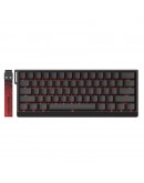 Madlions професионална геймърска механична клавиатура Professional Gaming Mechanical Keyboard MAD 60 PRO - Black, 8K, Sealed Silver Magnetic [Linear]