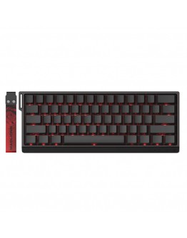 Madlions професионална геймърска механична клавиатура Professional Gaming Mechanical Keyboard MAD 60 PRO - Black, 8K, Sealed Silver Magnetic [Linear]