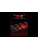 Madlions професионална геймърска механична клавиатура Professional Gaming Mechanical Keyboard MAD 68 PRO - Black, 8K, Sealed Silver Magnetic [Linear]