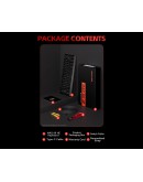 Madlions професионална геймърска механична клавиатура Professional Gaming Mechanical Keyboard MAD 68 PRO - Black, 8K, Sealed Silver Magnetic [Linear]