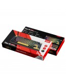 Marvo безжична механична геймърска клавиатура Wireless Gaming Mechanical keyboard Titan 75 - KG985W Black - Banana Crystal [Linear]