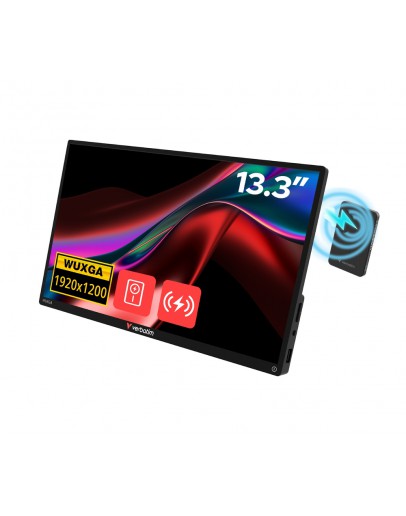 Монитор Verbatim Portable 13.3  WUXGA Touch Monitor ALU wi