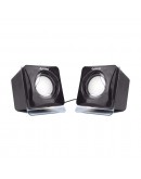 Тонколони Kisonli V410, 3W*2, USB, Черни - 22044