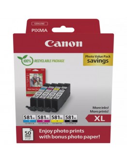 Canon CLI-581 XL C/M/Y/BK PVP