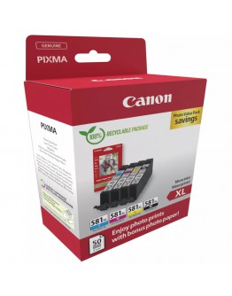 Canon CLI-581 XL C/M/Y/BK PVP