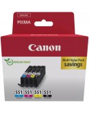 Canon CLI-551 C/M/Y/BK Multipack