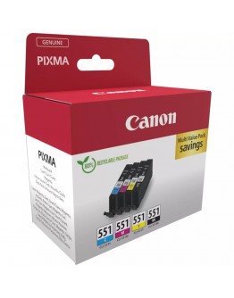 Canon CLI-551 C/M/Y/BK Multipack