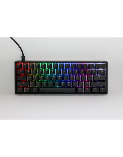 Ducky професионална геймърска механична клавиатура Professional Gaming Mechanical Keyboard One 3 Mini Classic - Cherry MX RGB Brown Switches [Tactile]