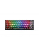 Ducky професионална геймърска механична клавиатура Professional Gaming Mechanical Keyboard One 3 Mini Aura Black - Cherry MX RGB Brown [Tactile]