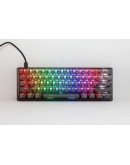 Ducky професионална геймърска механична клавиатура Professional Gaming Mechanical Keyboard One 3 Mini Aura Black - Cherry MX RGB Brown [Tactile]