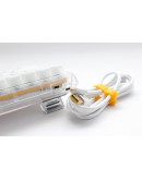 Ducky професионална геймърска механична клавиатура Professional Gaming Mechanical Keyboard One 3 Mini Aura White -  Cherry MX RGB Brown [Tactile]