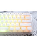 Ducky професионална геймърска механична клавиатура Professional Gaming Mechanical Keyboard One 3 Mini Aura White -  Cherry MX RGB Brown [Tactile]