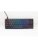 Ducky професионална геймърска механична клавиатура Professional Gaming Mechanical Keyboard One 3 Pro Mini Nazca Line - 8K, Cherry MX2A RGB Red [Linear]