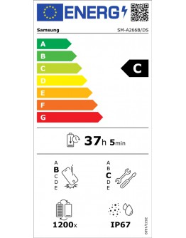 Смартфон Samsung SM-A266 GALAXY A26 5G 128GB 6GB Black