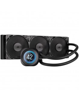 CORSAIR NAUTILUS 360 LCD, 360mm Radiator, Liquid