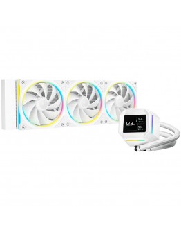 DeepCool LM360 WH, 360mm CPU Liquid Cooler, 2.4