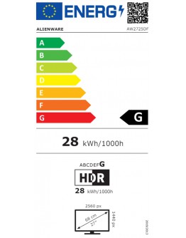 Dell Alienware AW2725DF, 26.7 QD-OLED Anti-reflect