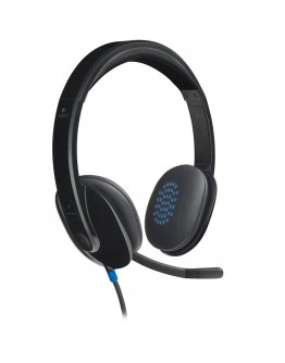 LOGITECH H540 Corded Headset - BLACK -