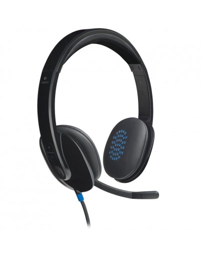 LOGITECH H540 Corded Headset - BLACK -