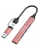CANYON hub DS-02 4in1 USB-A/C