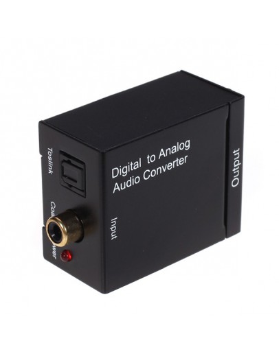 Дигитален аналогов аудио конвертор DT, Черен - 18225
