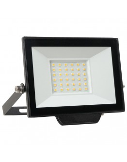 LED прожектор DeTech, 30W, 4000K, IP65, Черен - 77024