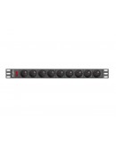 Lanberg power distribution unit (PDU) 191U 16A 9 S