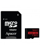 Apacer 64GB microSDHC/SDXC UHS-I U1 V10 A1 (1 adap