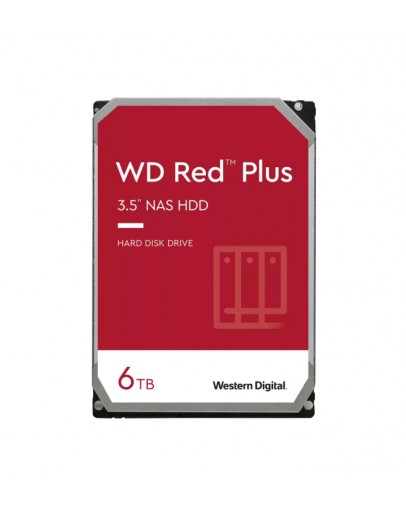 Western Digital Red 6TB Plus ( 3.5, 256MB, 5400 RP