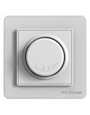 Електрически ключ димер DeTech DE-6008-71, 200W, За вграждане, IP20, Бял - 75008